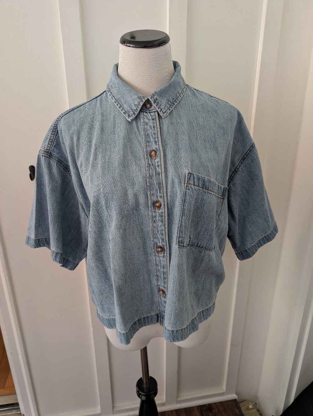 Abercrombie And Fitch Denim Button Down